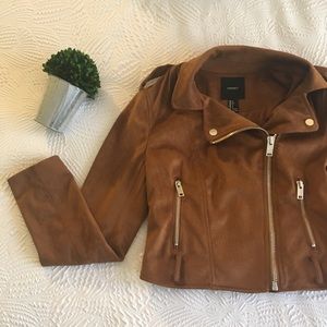 NWT Suede Material Casual Jacket